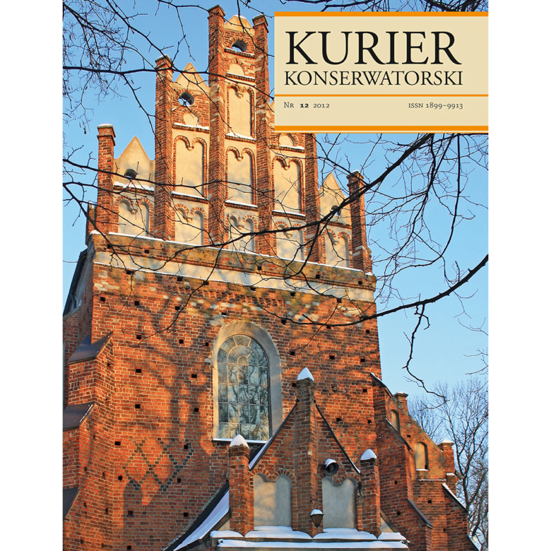 Kurier Konserwatorski nr 12 (2012)