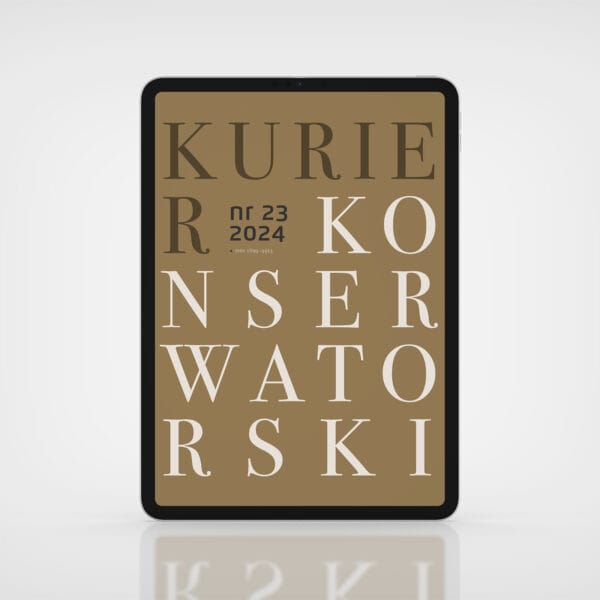 Kurier Konserwatorski nr 23 (2024) - obrazek 2